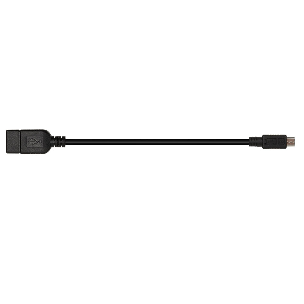 USB kabl i adapter LogiLink LogiLink USB 2.0 adapter, Micro USB M to USB-A F, OTG, black, 0.2 m, AA0035