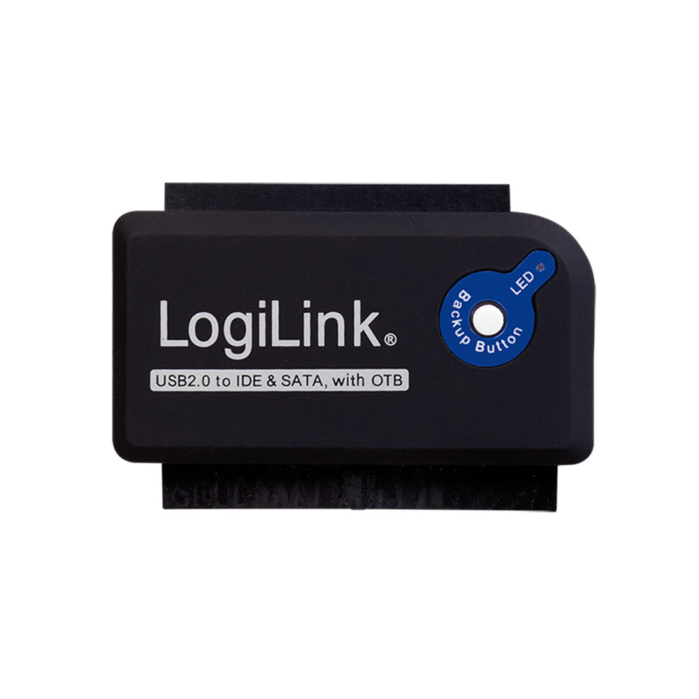 USB kabl i adapter LogiLink LogiLink Adapter USB 2.0 to 2.5 3.5 IDE and SATA HDD OTB, AU0006C