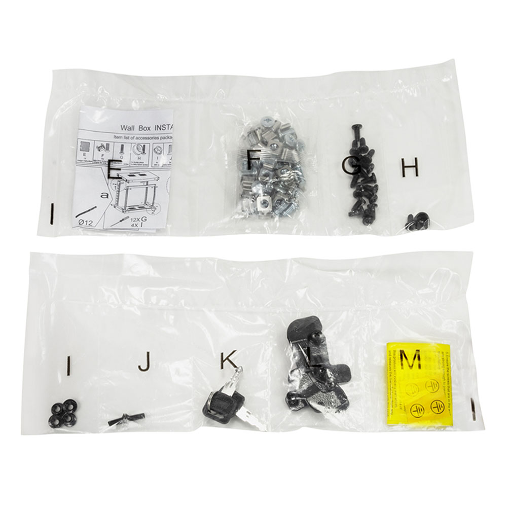 Serverski orman LogiLink LogiLink 19 wall mount rack 15U 540 x 450 mm, disassembled, W15F64G