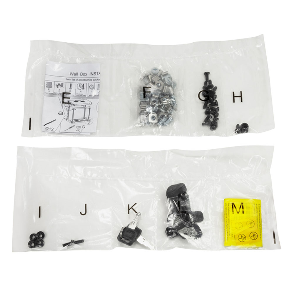 Serverski orman LogiLink LogiLink 19 wall mount rack 12U 540 x 450 mm, disassembled, W12F64B