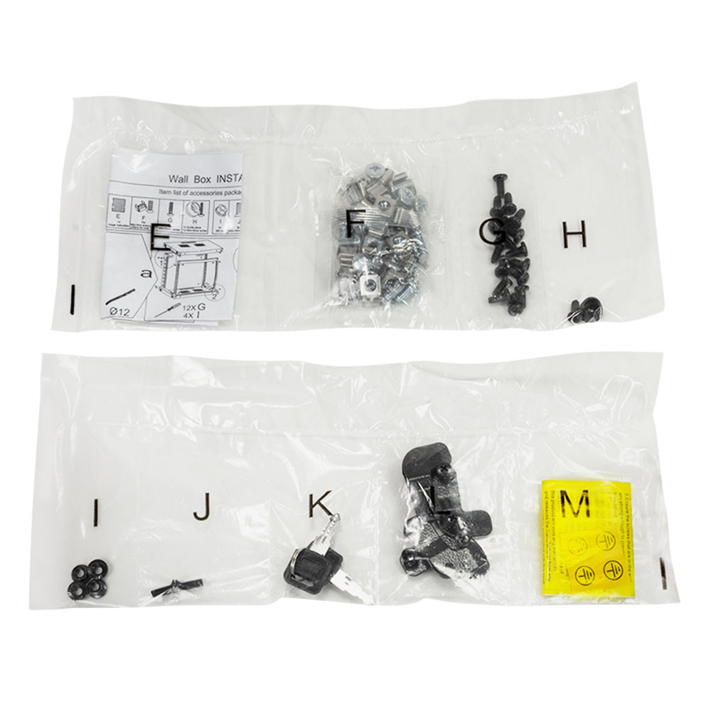 Serverski orman LogiLink LogiLink 19 wall mount rack 9U 540 x 450 mm, disassembled, W09F64B