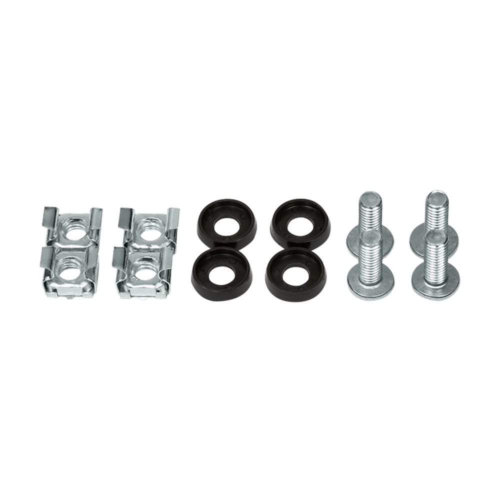 Polica za ormare servera LogiLink LogiLink 19 cantilever shelf, front screw fixing d 400 mm, black SF2C45B