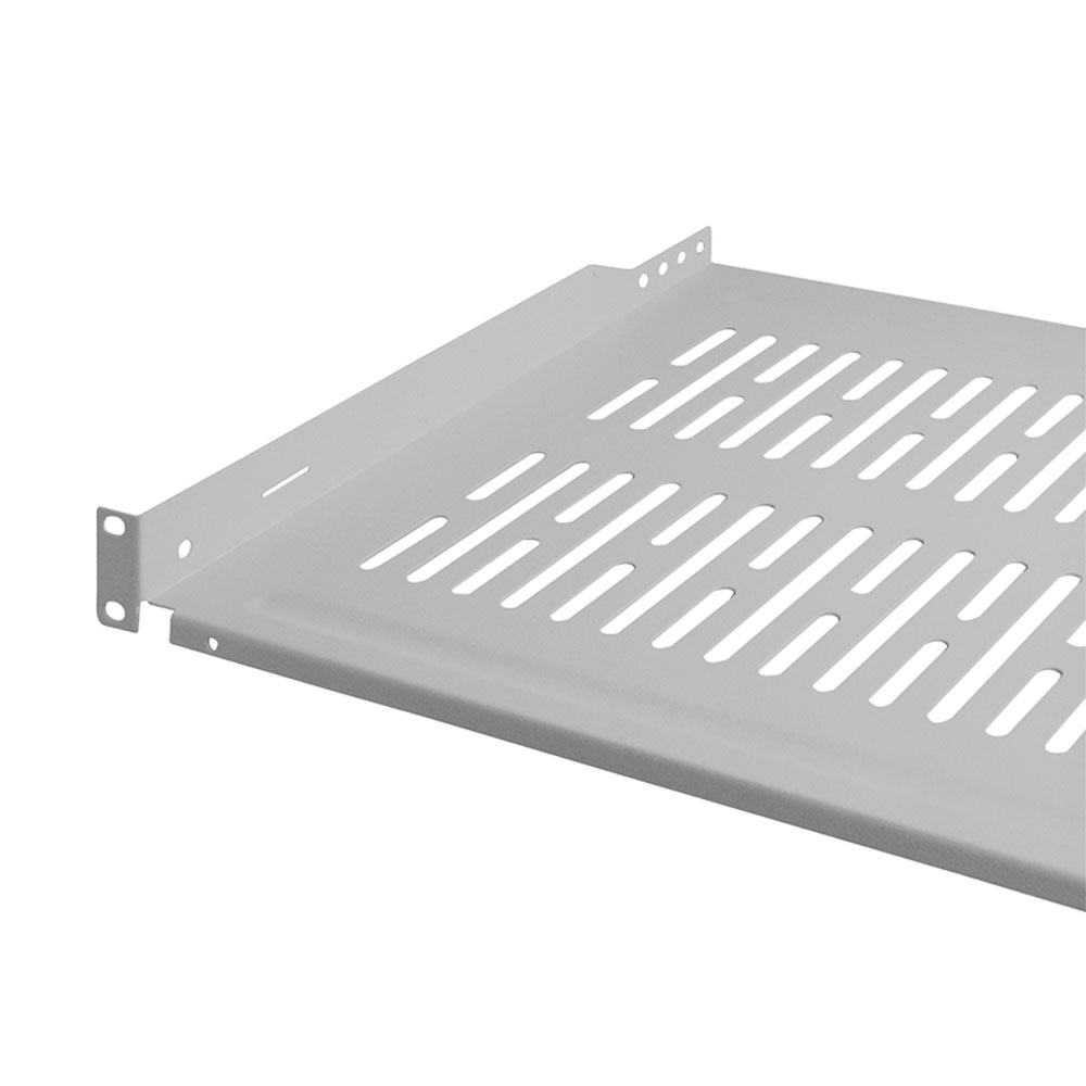 Polica za ormare servera LogiLink LogiLink 19 cantilever shelf, front screw fixing d 350 mm, grey, SF1C45G