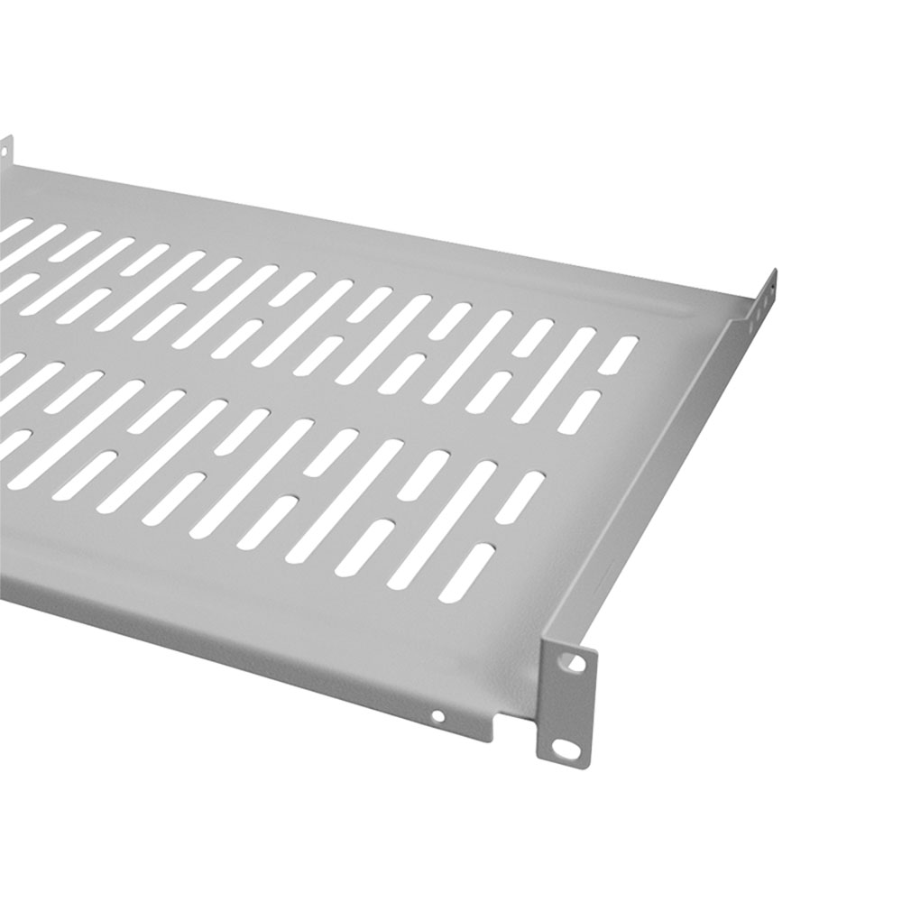 Polica za ormare servera LogiLink LogiLink 19 cantilever shelf, front screw fixing d 350 mm, grey, SF1C45G