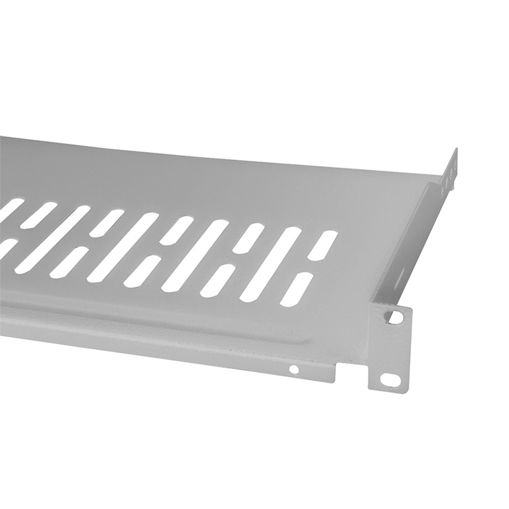 Polica za ormare servera LogiLink LogiLink 19 cantilever shelf, front screw fixing d=250 mm, grey, SF1C35G