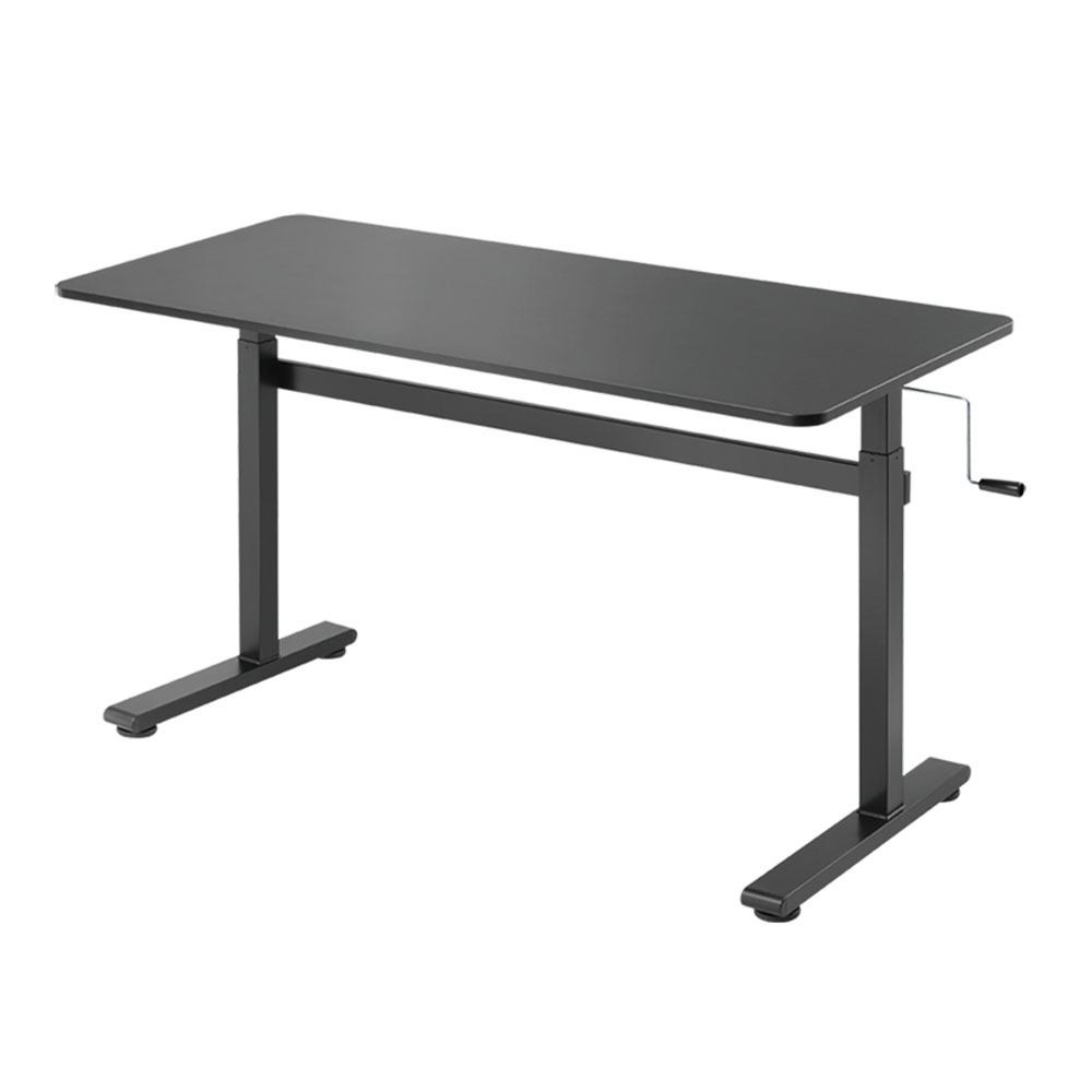 Računarski sto LogiLink LogiLink Manually adjustable sit stand desk, 700–1170 mm, black, EO0027