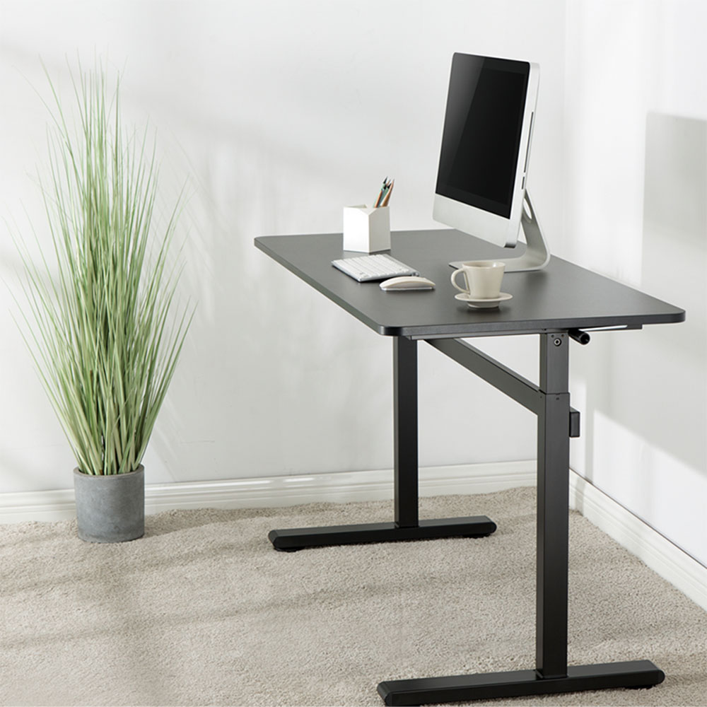 Računarski sto LogiLink LogiLink Manually adjustable sit stand desk, 700–1170 mm, black, EO0027