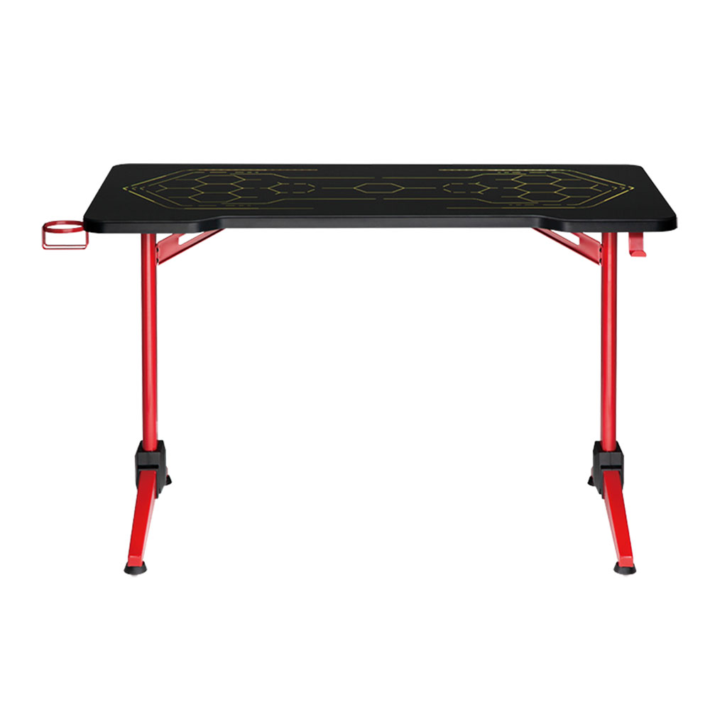 Računarski sto LogiLink LogiLink Gaming desk with RGB lighting, geo-honeycomb pattern, EO0043