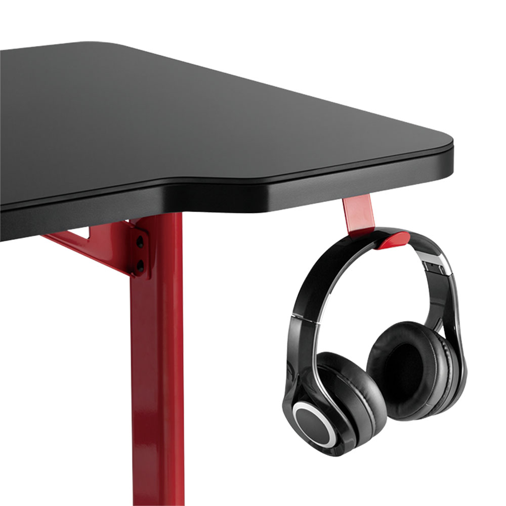 Računarski sto LogiLink LogiLink Gaming desk with RGB lighting, geo-honeycomb pattern, EO0043