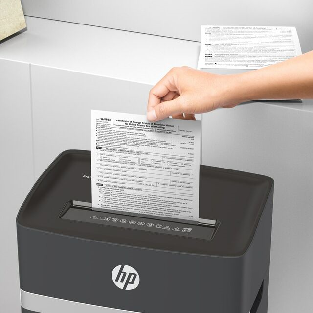 Šreder papira HP Pro Shredder 15CC