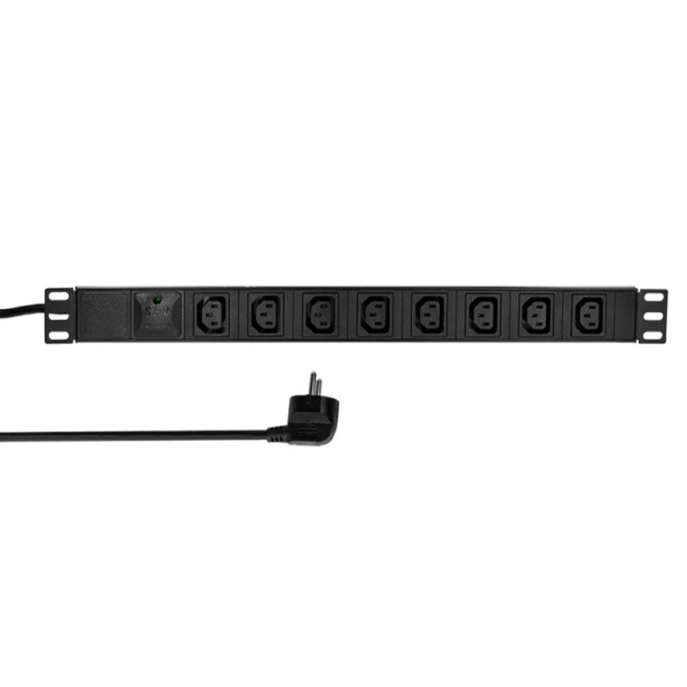 Produžec LogiLink LogiLink 19 PDU 8 way C13, with surge protection, PDU8A01