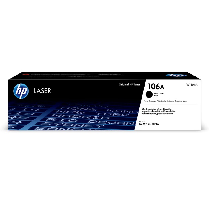 Toner HP HP 106A Black Original Laser Toner Cartridge