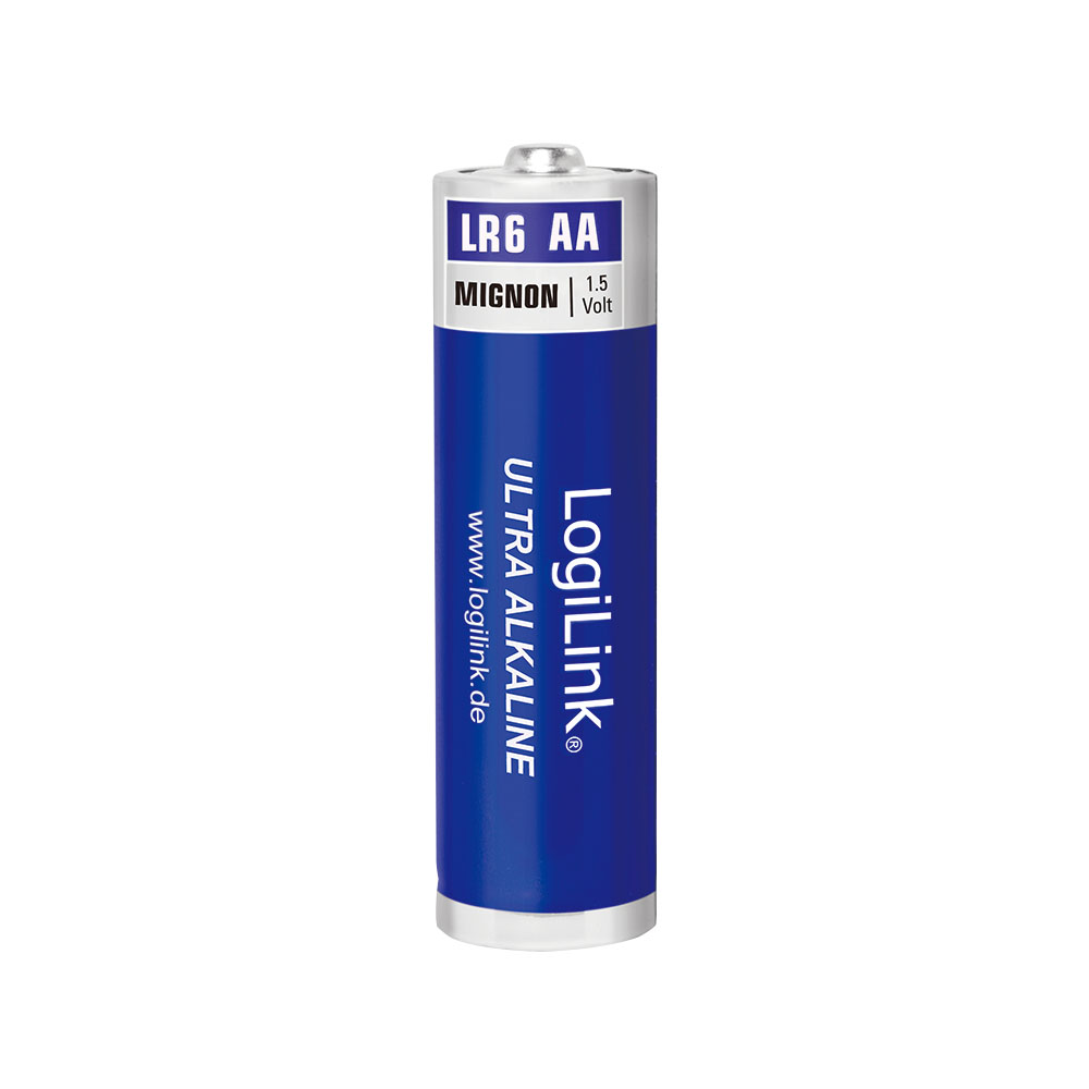 Baterija LogiLink LogiLink Ultra Power AA alkaline batteries, Mignon, 1.5V, 4 pcs., LR6B4
