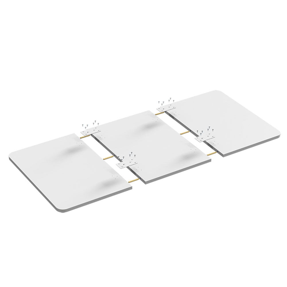 Računarski sto LogiLink LogiLink 3-piece partitioned wooden tabletop, 1200x600 mm, white, EO0038