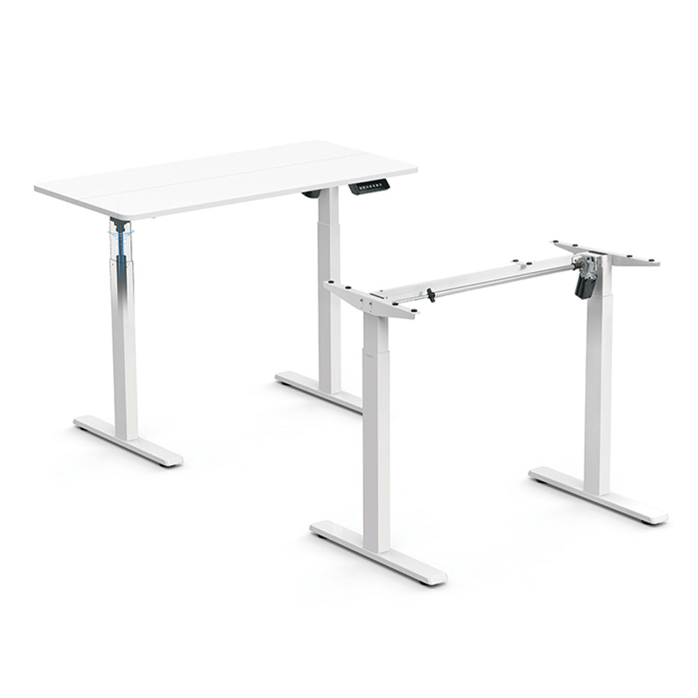 Računarski sto LogiLink LogiLink Electrically adjustable sit-stand desk frame, 1 motor, 710–1190 mm, white, EO0052W