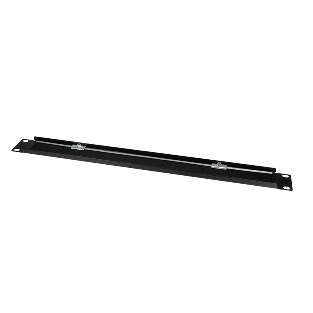 Pribor za ormare servera LogiLink LogiLink 19 cable entry 1U with brush strip, black, ORCEB1B