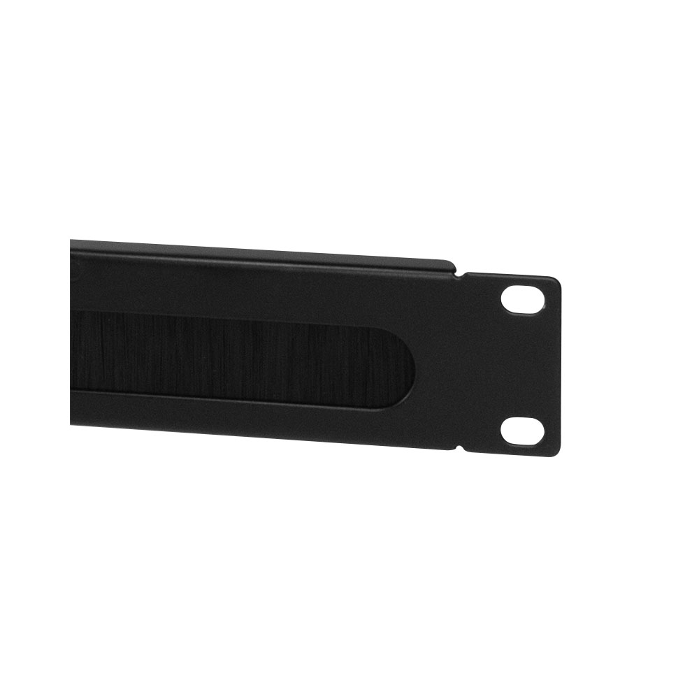 Pribor za ormare servera LogiLink LogiLink 19 cable entry 1U with brush strip, black, ORCEB1B