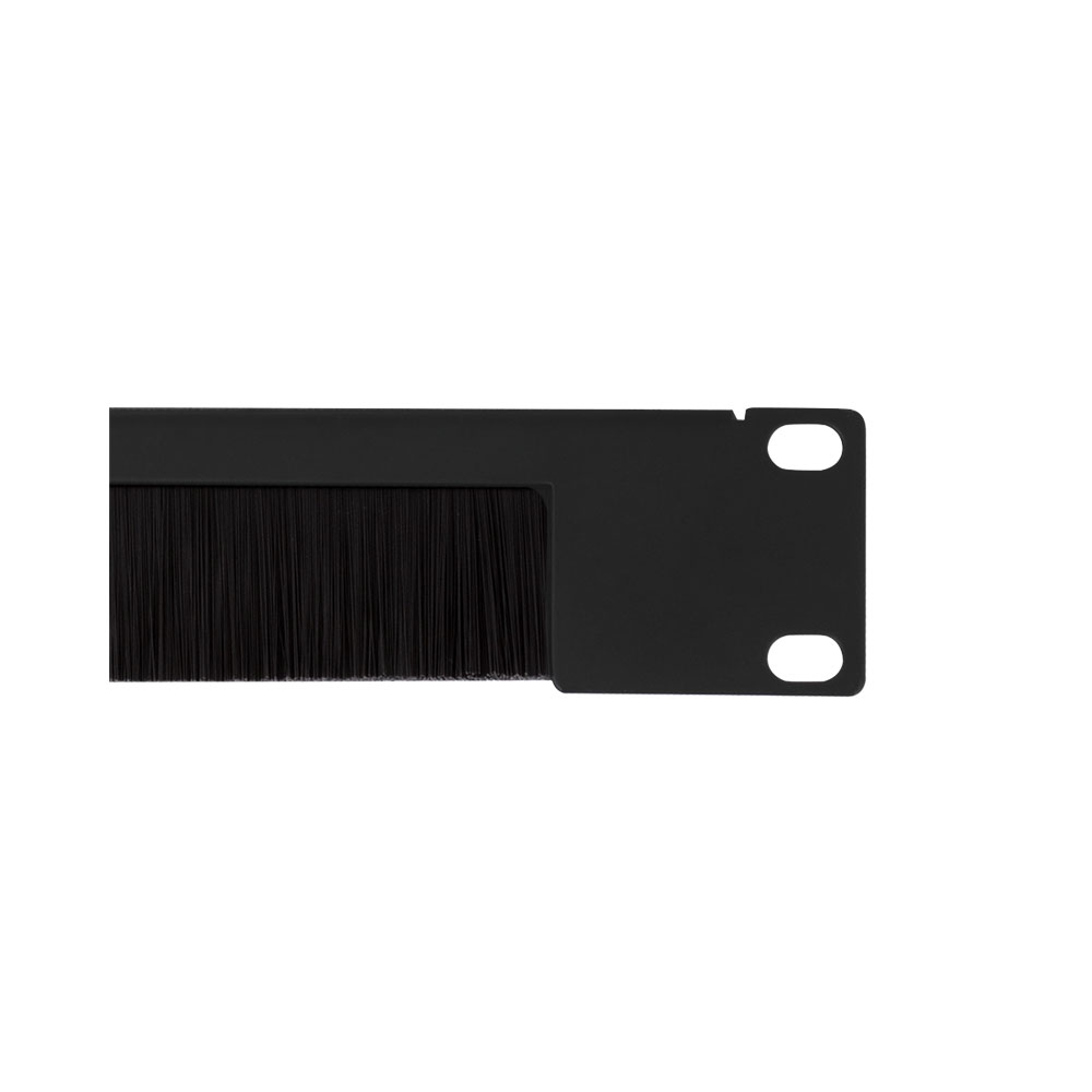 Pribor za ormare servera LogiLink LogiLink Brush plate for network and server racks, 1 U, black, PN103B