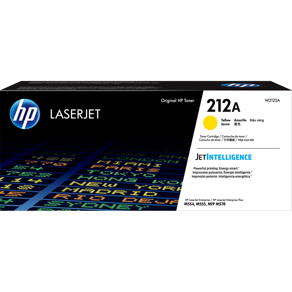 Toner HP HP 212A Yellow Original LaserJet Toner Cartridge